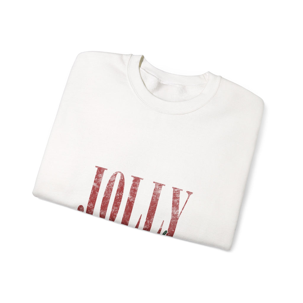 Jolly & Joyful Christmas Crewneck Sweatshirt