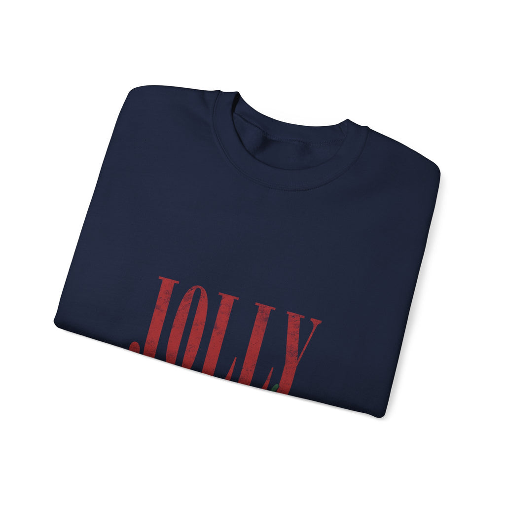 Jolly & Joyful Christmas Crewneck Sweatshirt