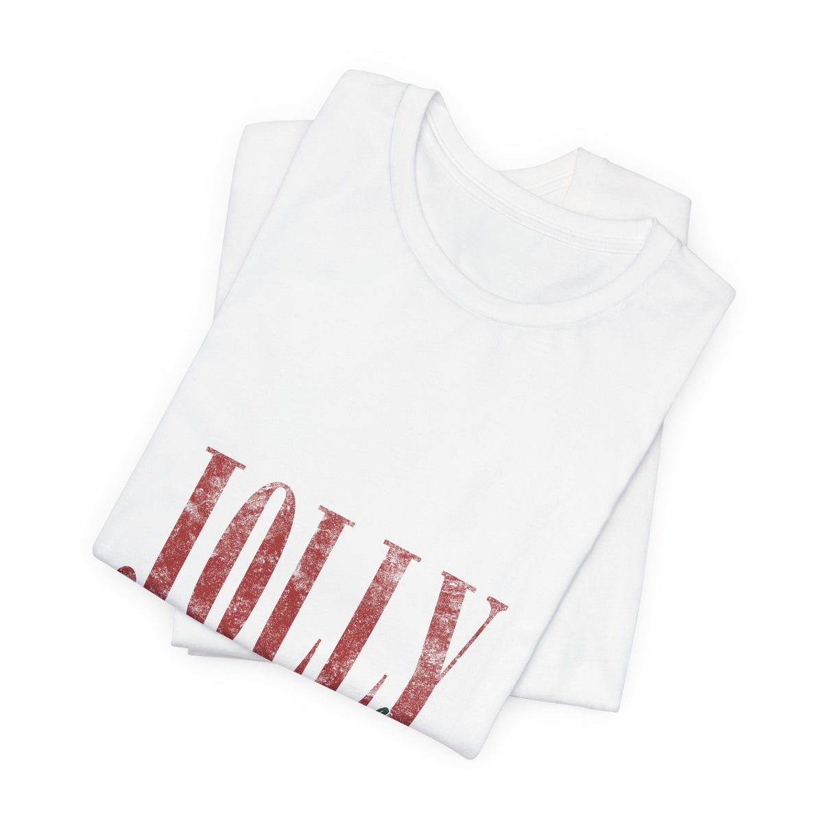 Jolly Obviously Tee — Festive Holiday Graphic T-Shirt