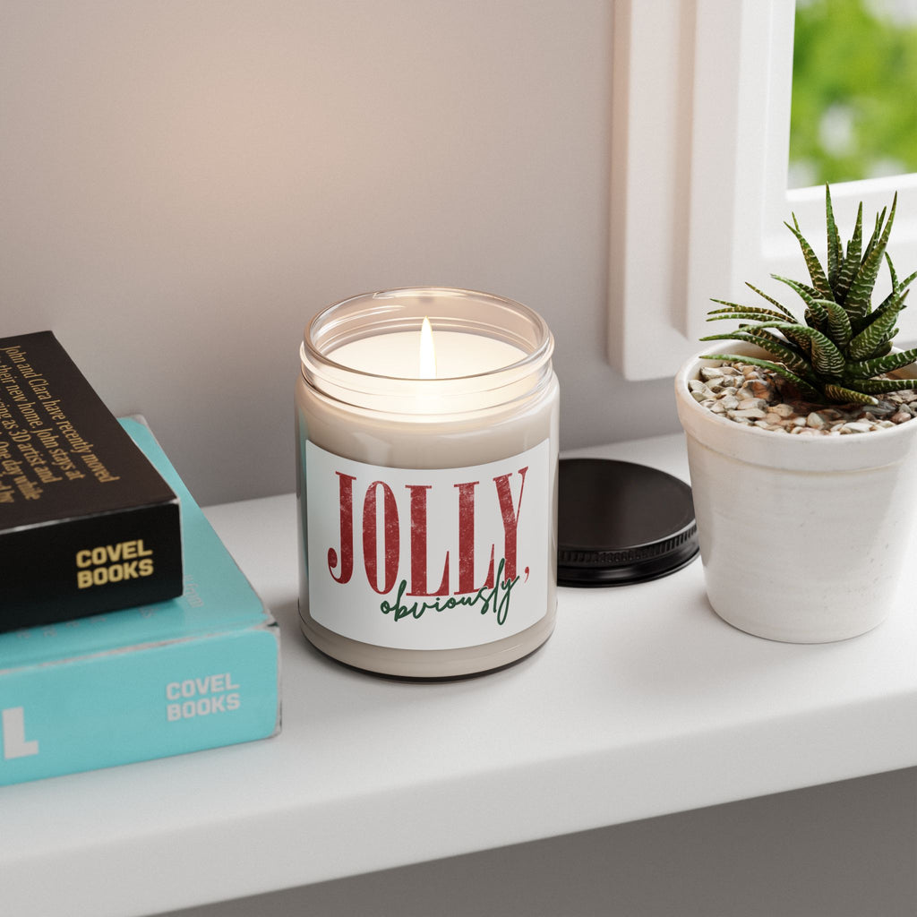 Jolly, Obviously — 9oz Scented Soy Candle