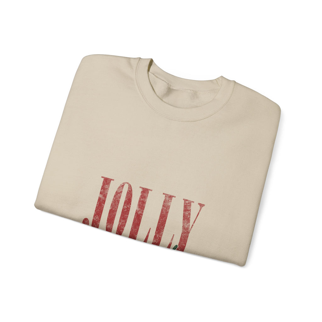 Jolly & Joyful Christmas Crewneck Sweatshirt