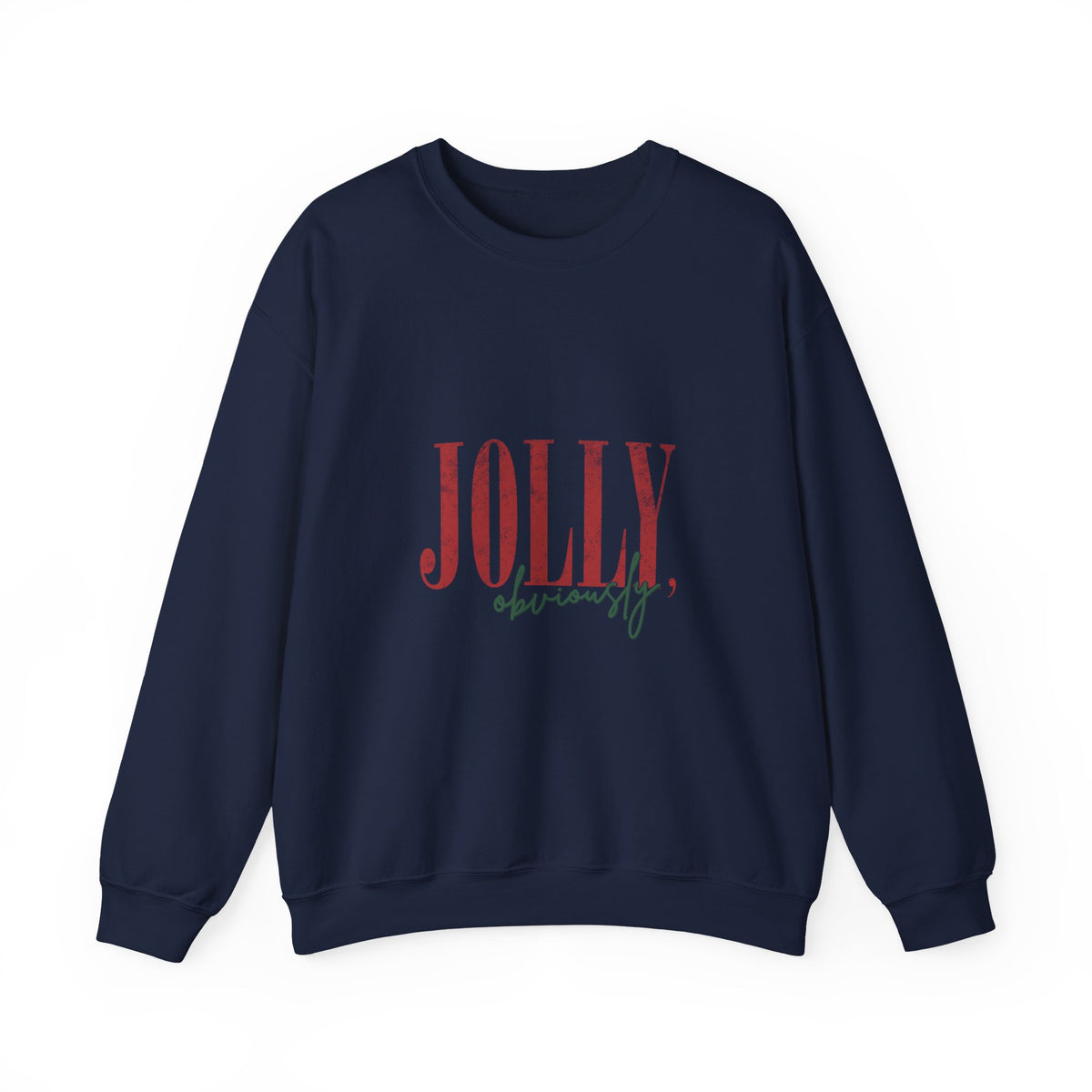 Jolly & Joyful Christmas Crewneck Sweatshirt