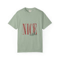 Nice-ish T-Shirt — Playful Distressed Typography Tee