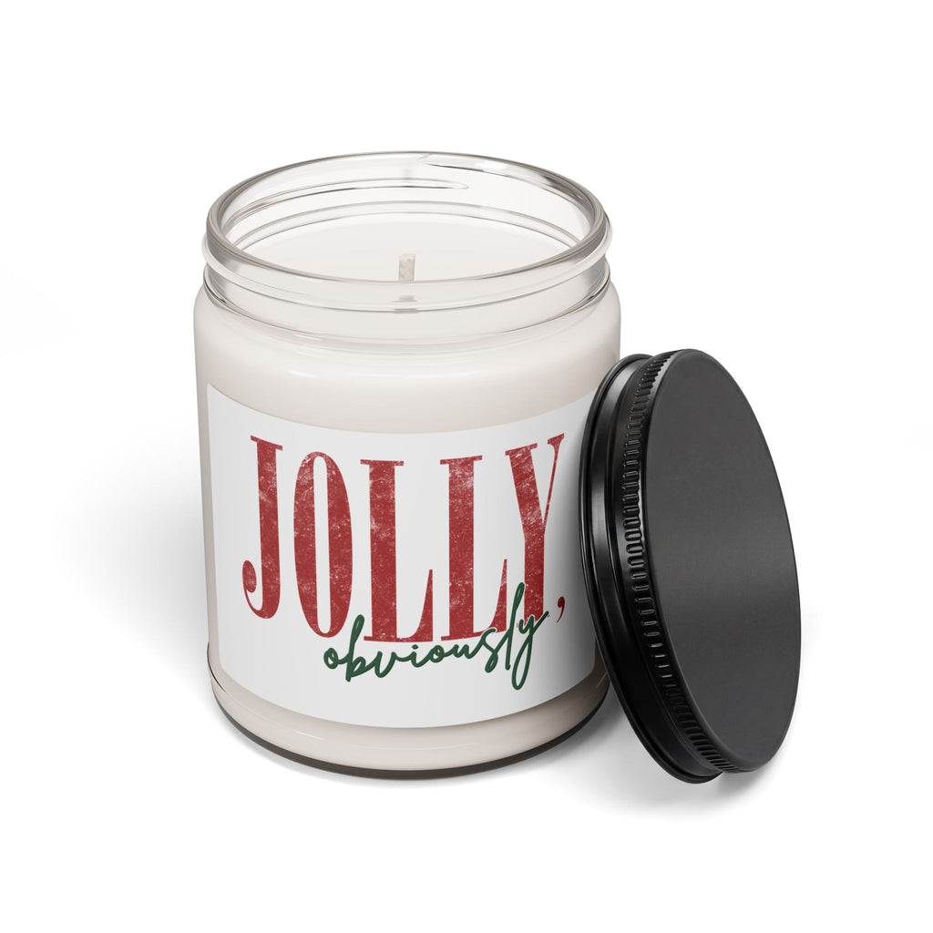 Jolly, Obviously — 9oz Scented Soy Candle