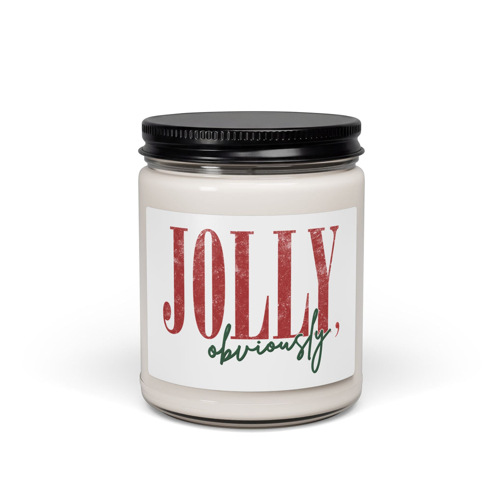 Jolly, Obviously — 9oz Scented Soy Candle