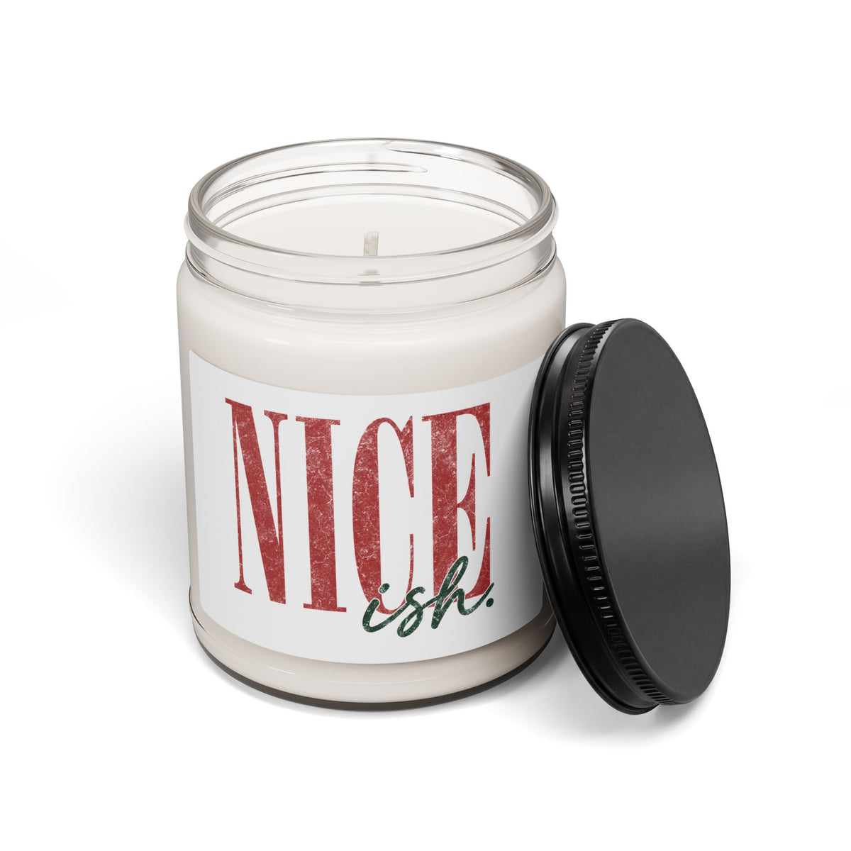 Nice-ish Scented Soy Candle — 9oz Holiday/Everyday Gift