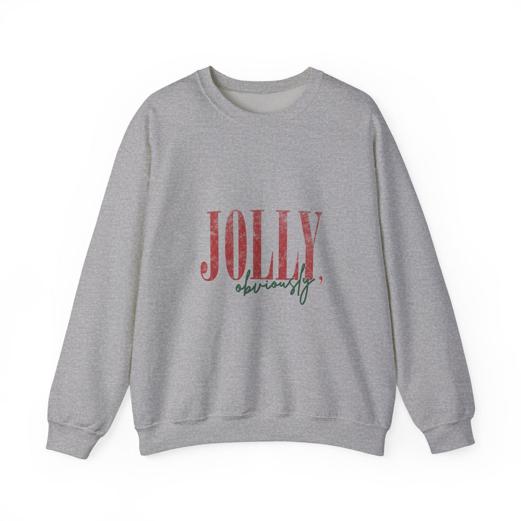 Jolly & Joyful Christmas Crewneck Sweatshirt