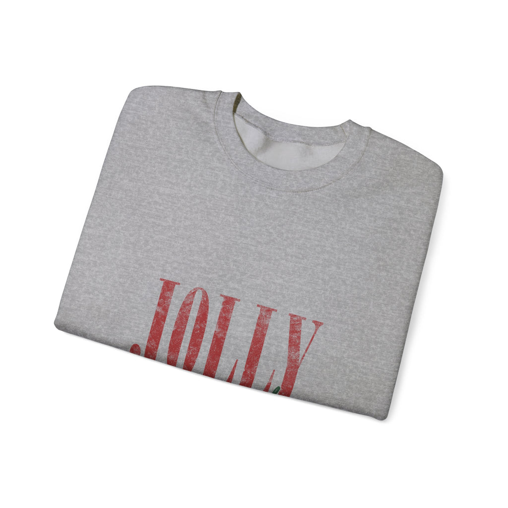 Jolly & Joyful Christmas Crewneck Sweatshirt