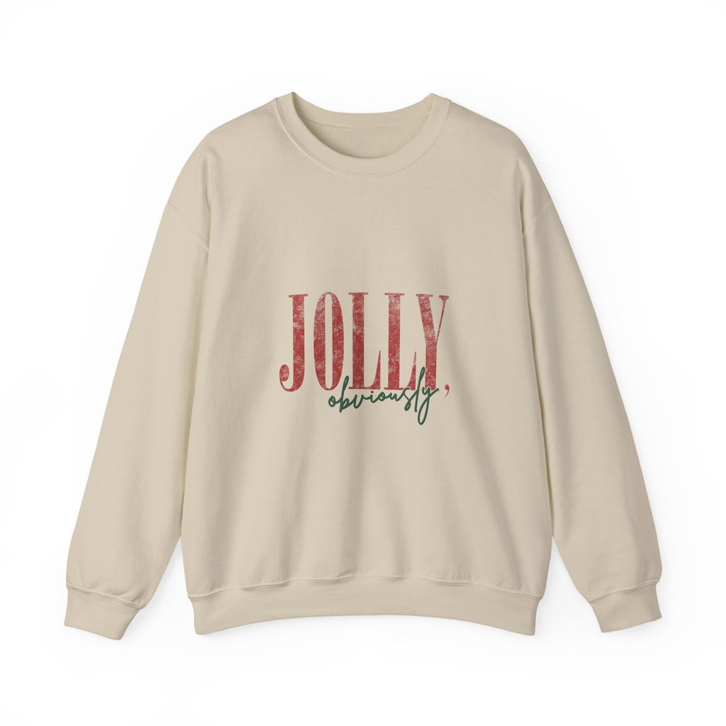 Jolly & Joyful Christmas Crewneck Sweatshirt
