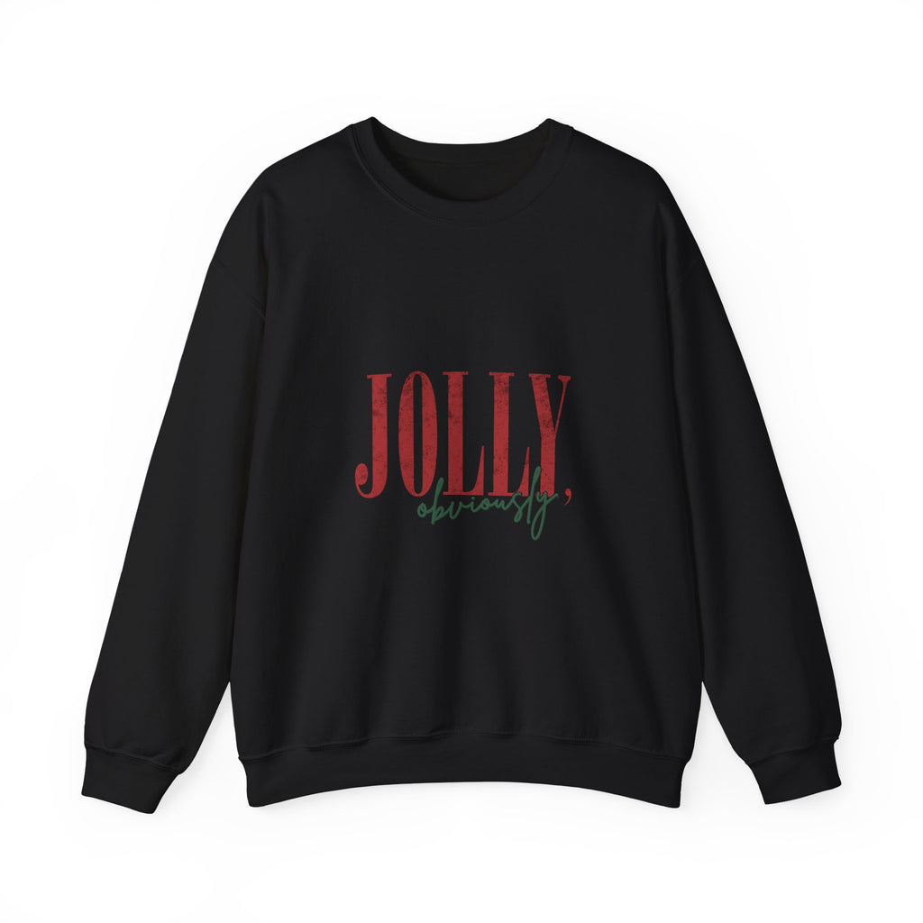 Jolly & Joyful Christmas Crewneck Sweatshirt